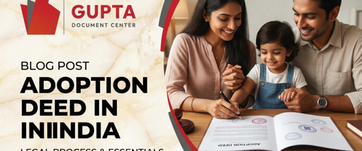 Adoption Deed in India
