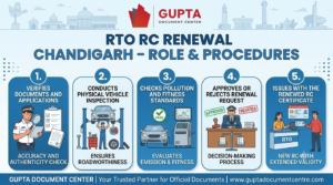 Renewal of Car Registration Certificate in Chandigarh