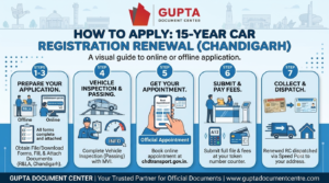Renewal of Car Registration Certificate in Chandigarh