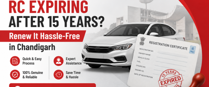 Renewal of Car Registration Certificate in Chandigarh