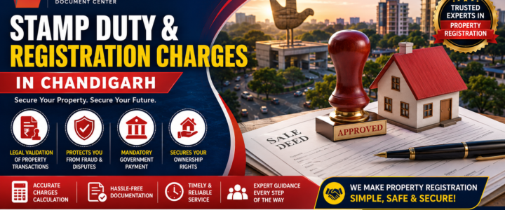 Stamp Duty and Registration Charges Chandigarh