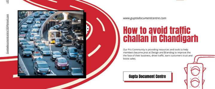 How to avoid traffic challan in Chandigarh