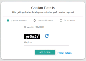 Chandigarh Traffic E-Challan