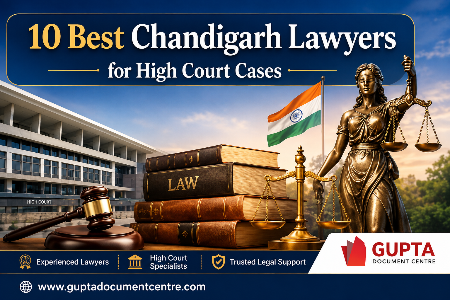 10 Best Chandigarh Lawyers for High Court Cases