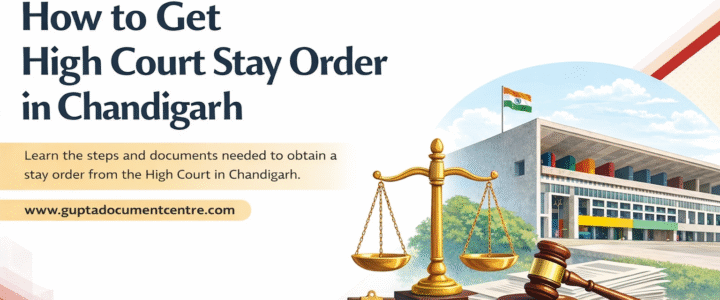 How to get High Court Stay Order in Chandigarh