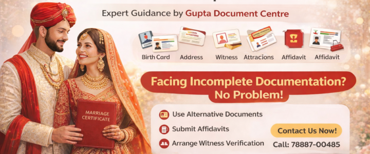 How to Register Marriage if Documents are Incomplete How to Register Marriage if Documents are Incomplete