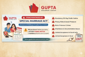 Disadvantages of Special Marriage Act
