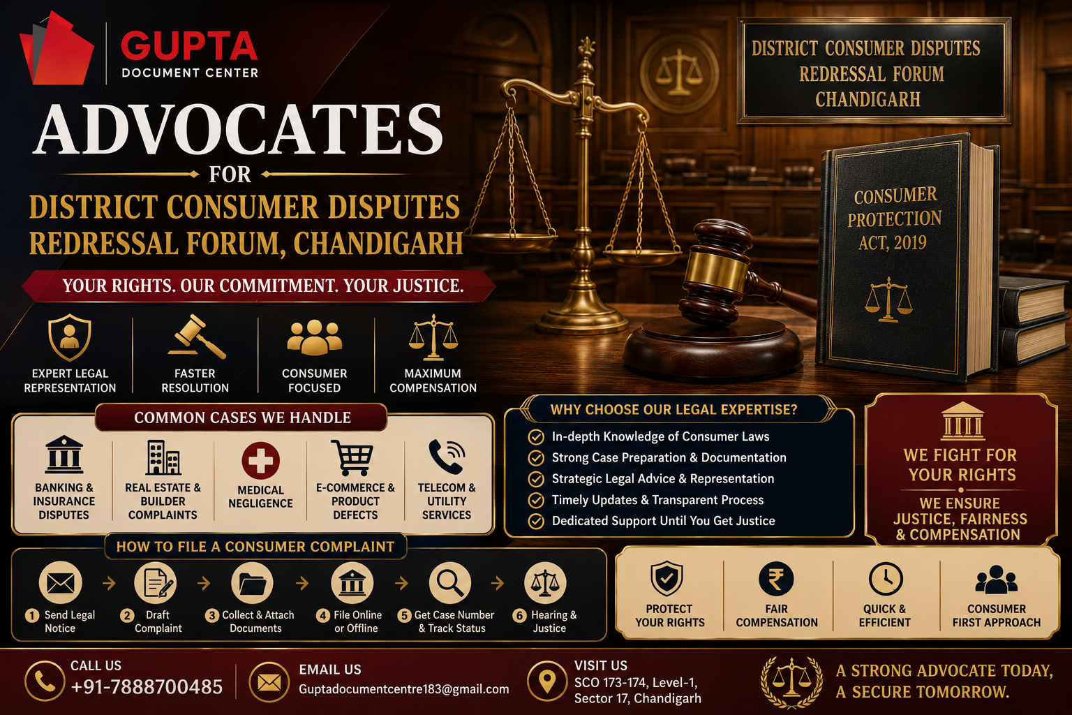 Advocates for District Consumer Disputes Redressal Forum, Chandigarh