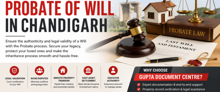 Probate of Will in Chandigarh